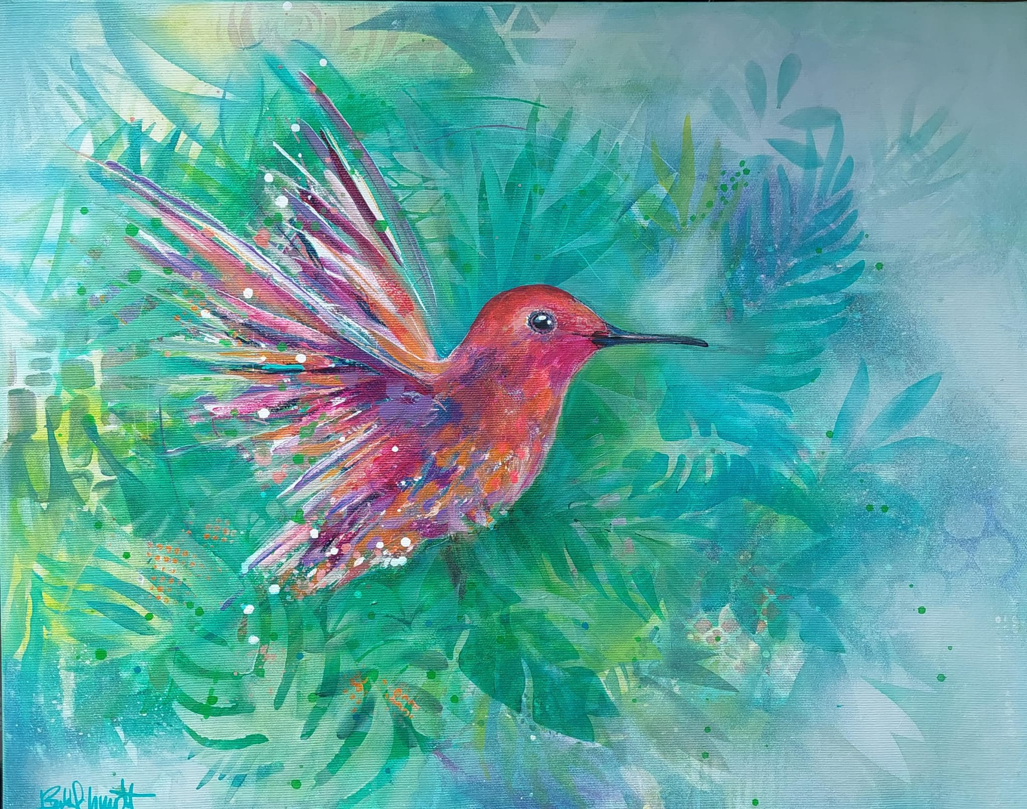 Kolibri im Dschungel