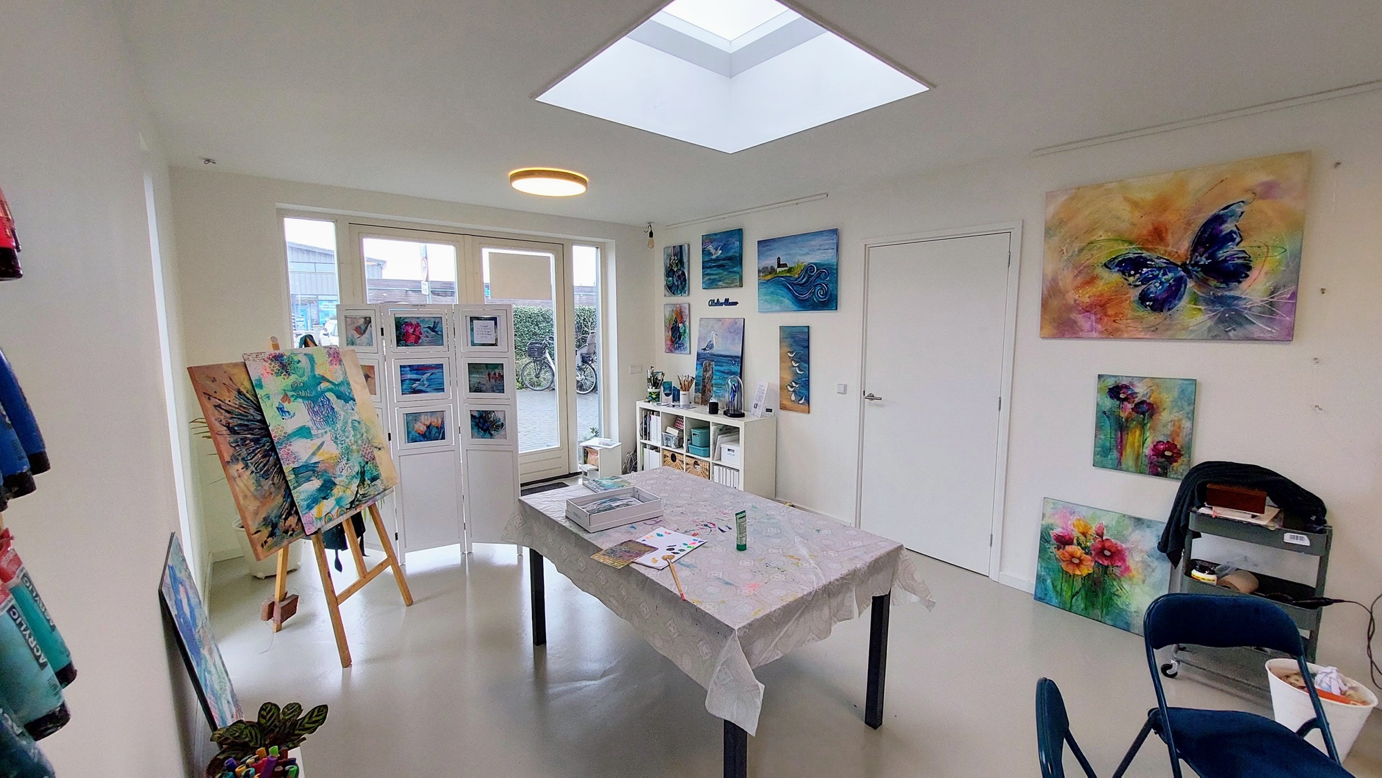 Nieuwe atelier